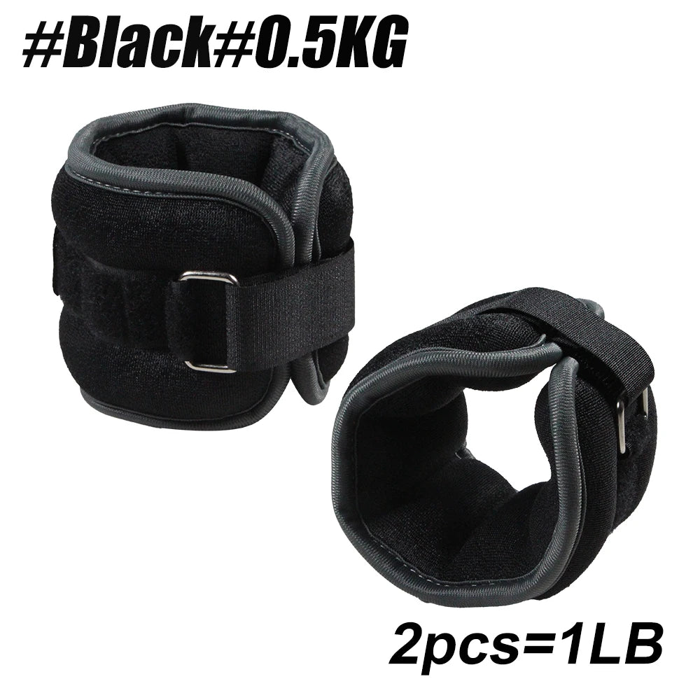 Pair Adjustable Ankle & Wrist Weights