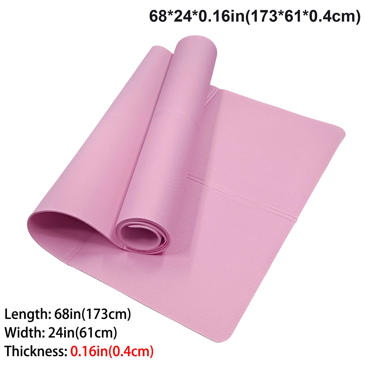 4mm Thick Anti-Slip EVA Yoga Mat