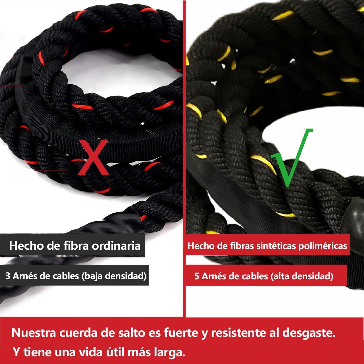 Fitness Training Weighted Jump Rope