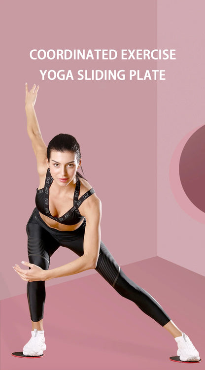 Solid Color Yoga Sliding Discs