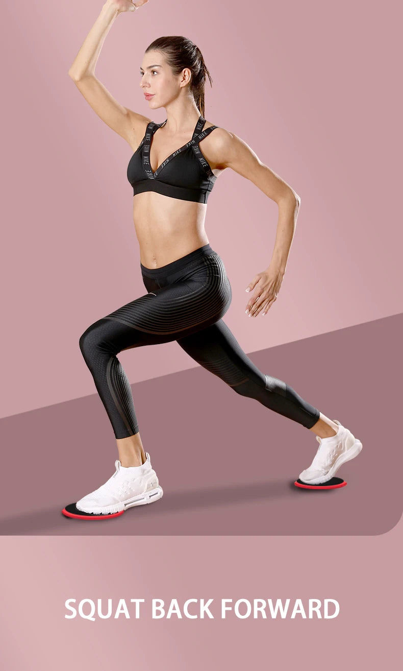 Solid Color Yoga Sliding Discs