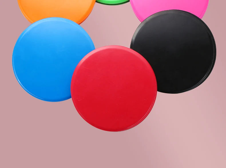 Solid Color Yoga Sliding Discs