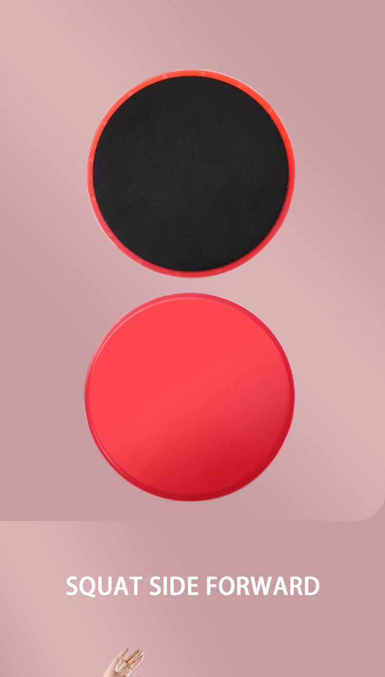 Solid Color Yoga Sliding Discs