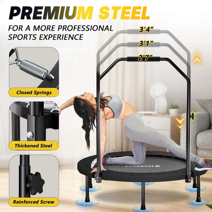 40" Foldable Mini Rebounder Trampoline