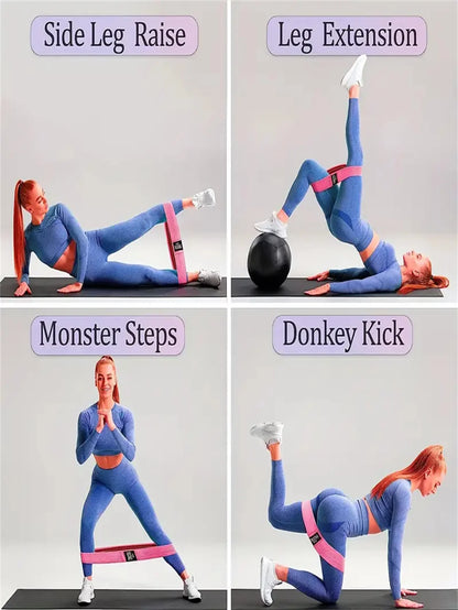 Pilates Yoga Resistance Bands Set