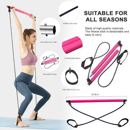 Multifunctional Pilates Bar Kit