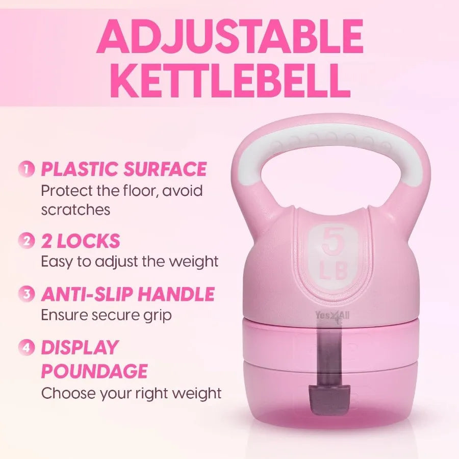 Adjustable Kettlebell Set