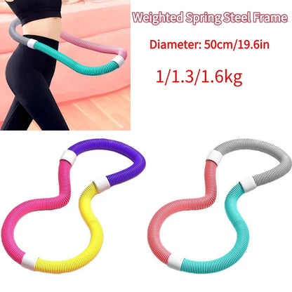Weighted Soft Spring Fitness Hoop