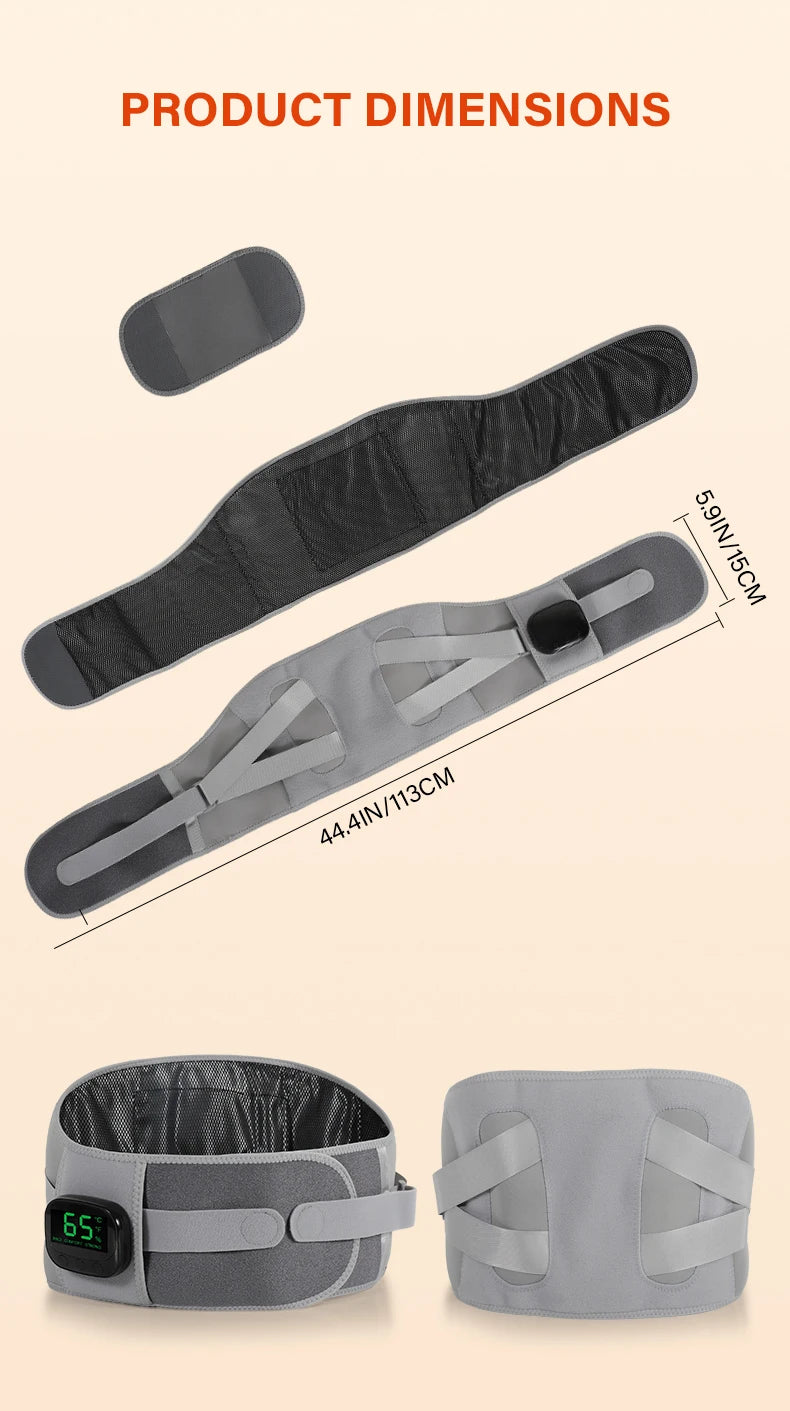 Heating Vibration Massager Belt