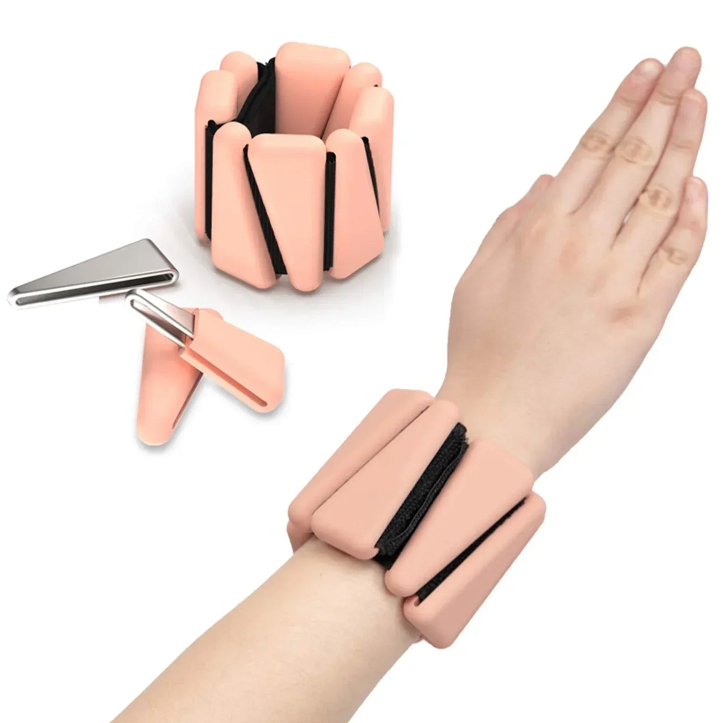 Adjustable Triangle Silicone Wrist/Ankle Weights