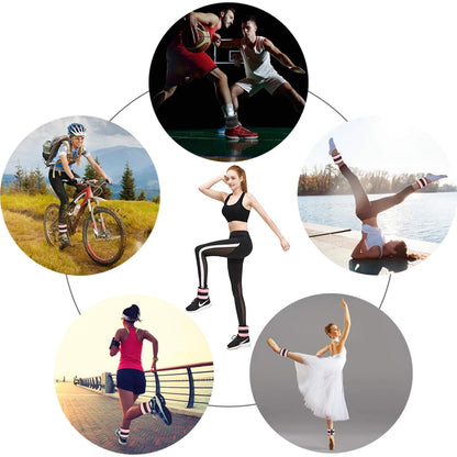 Pair Adjustable Ankle & Wrist Weights