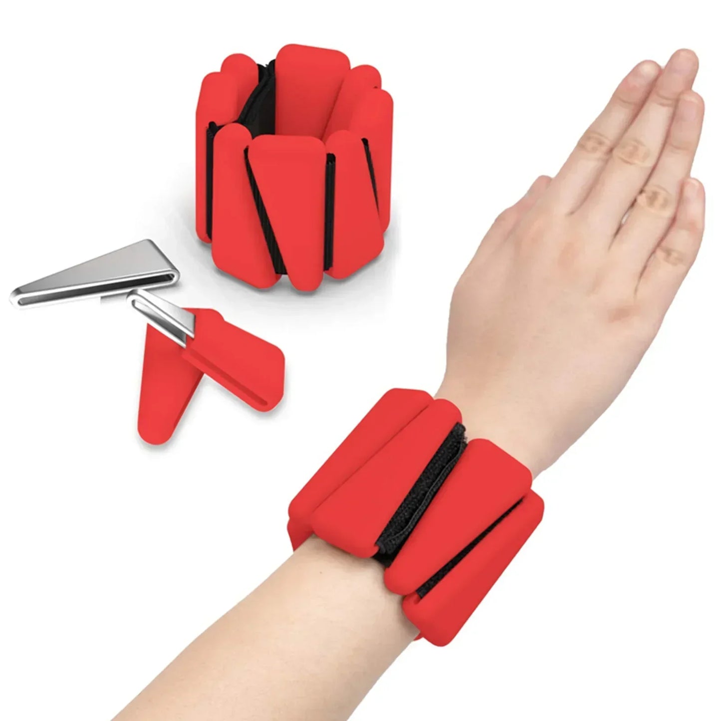 Adjustable Triangle Silicone Wrist/Ankle Weights