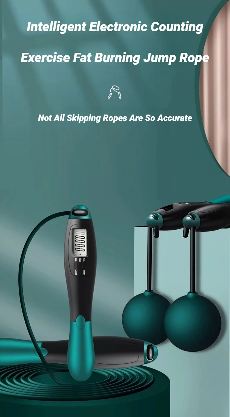 Digital Counting Adjustable Jump Rope