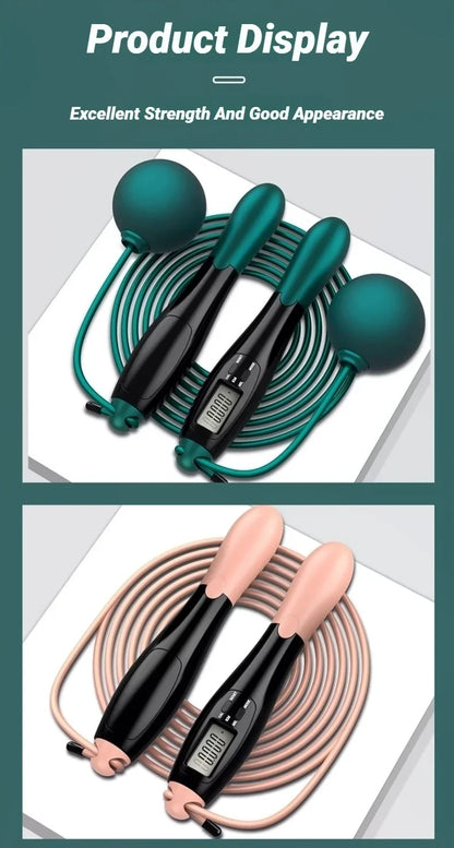 Digital Counting Adjustable Jump Rope