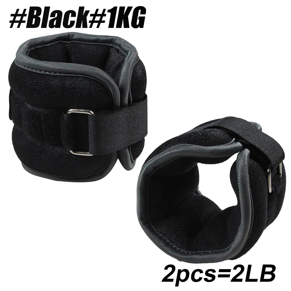 Pair Adjustable Ankle & Wrist Weights
