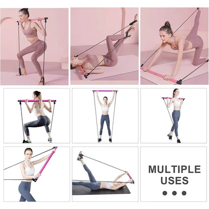 Multifunctional Pilates Bar Kit