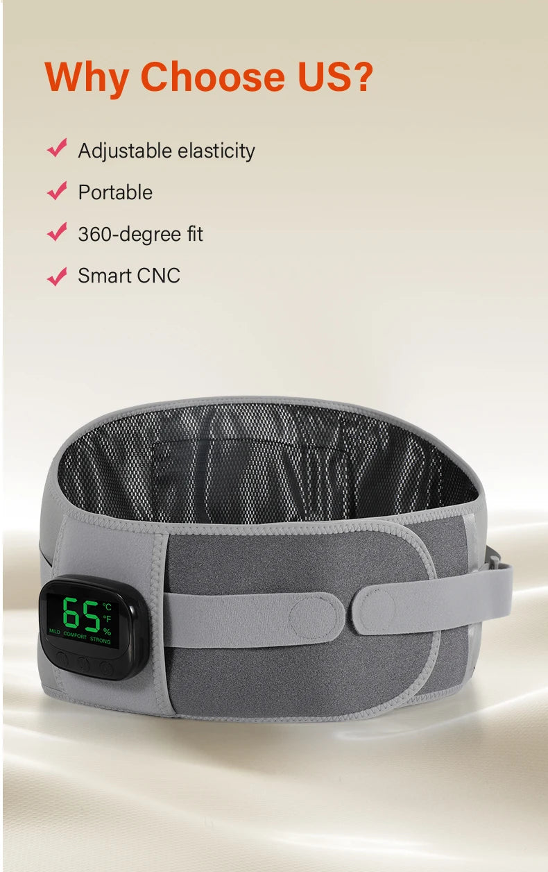 Heating Vibration Massager Belt