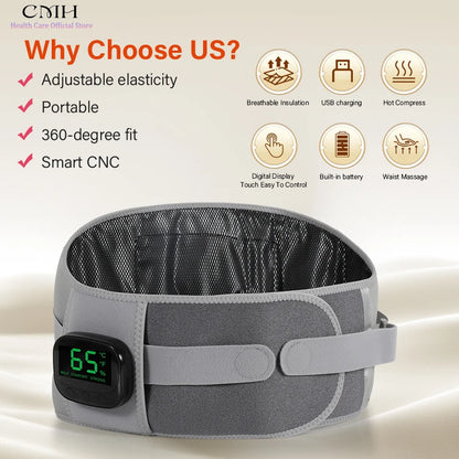 Heating Vibration Massager Belt