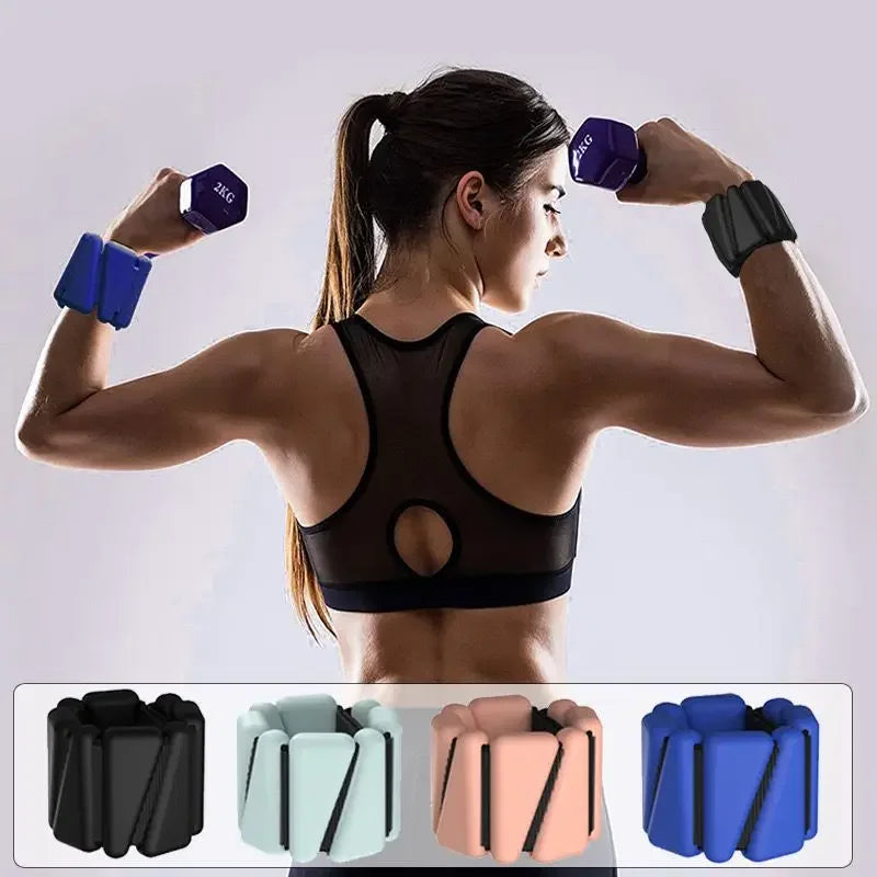Adjustable Triangle Silicone Wrist/Ankle Weights