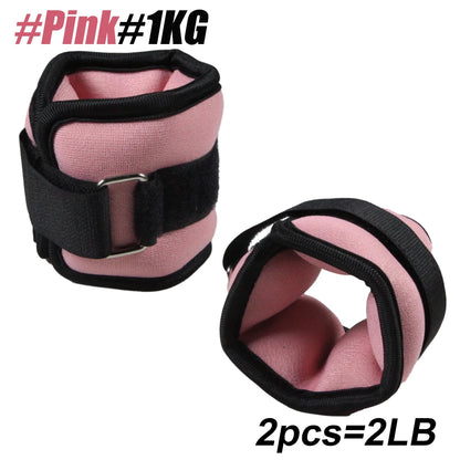 Pair Adjustable Ankle & Wrist Weights