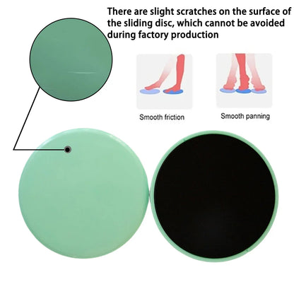 Solid Color Yoga Sliding Discs