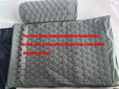 Acupressure Yoga Mat & Pillow Set
