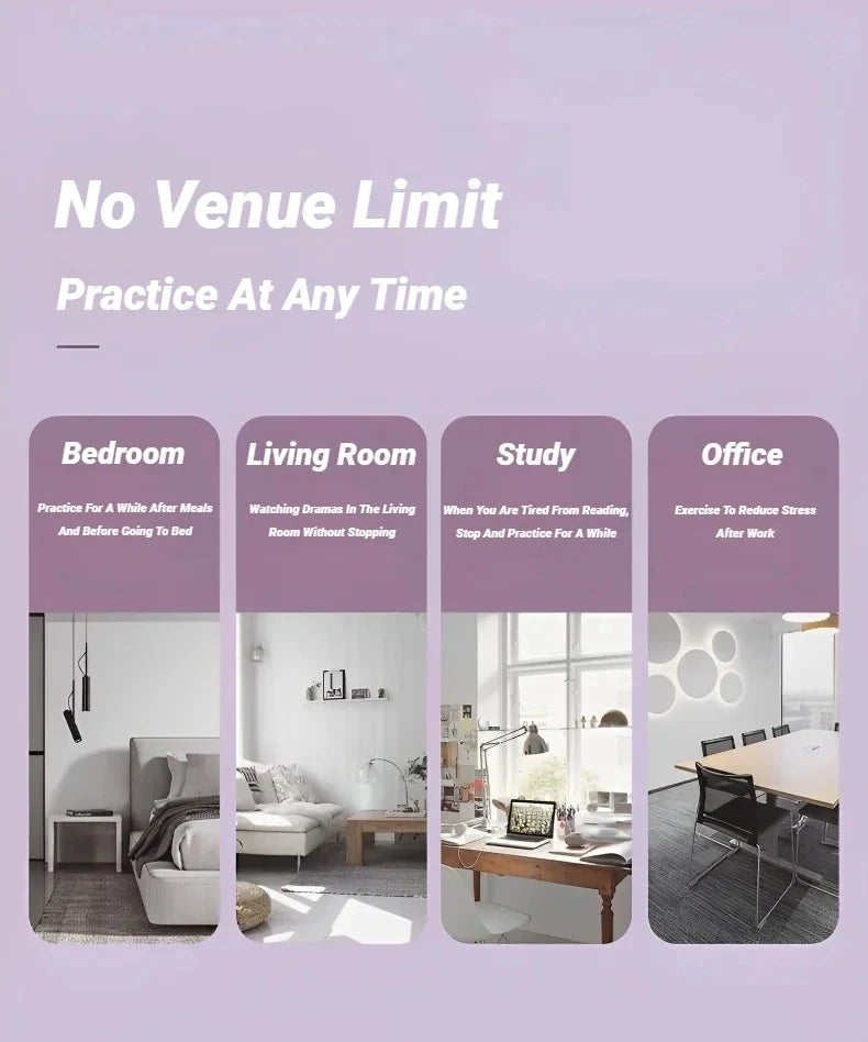 Premium Six-Tube Pedal Exerciser