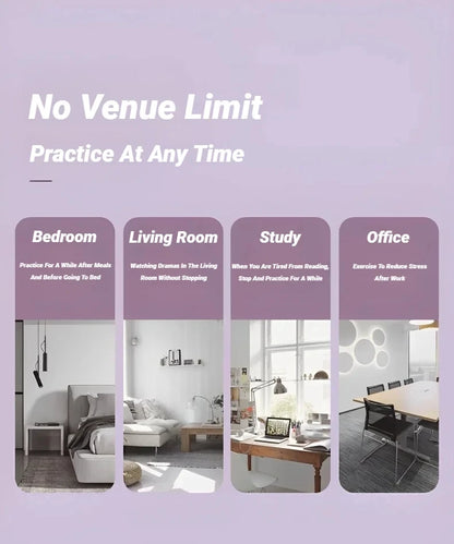 Premium Six-Tube Pedal Exerciser