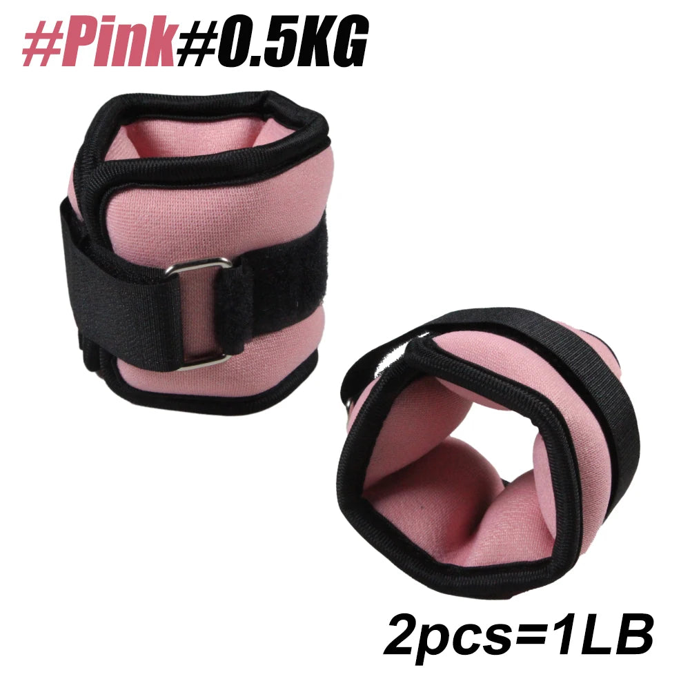 Pair Adjustable Ankle & Wrist Weights