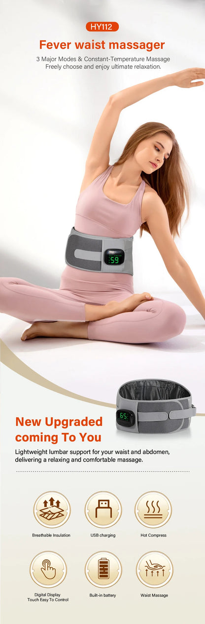 Heating Vibration Massager Belt